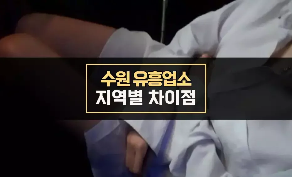 수원 유흥업소 지역별 차이점