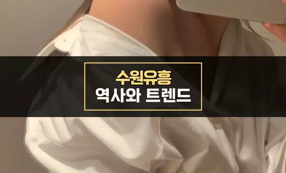 수원 유흥의 역사와 트렌드