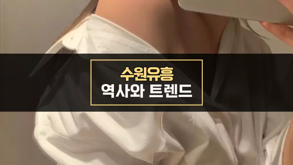 수원 유흥의 역사와 트렌드